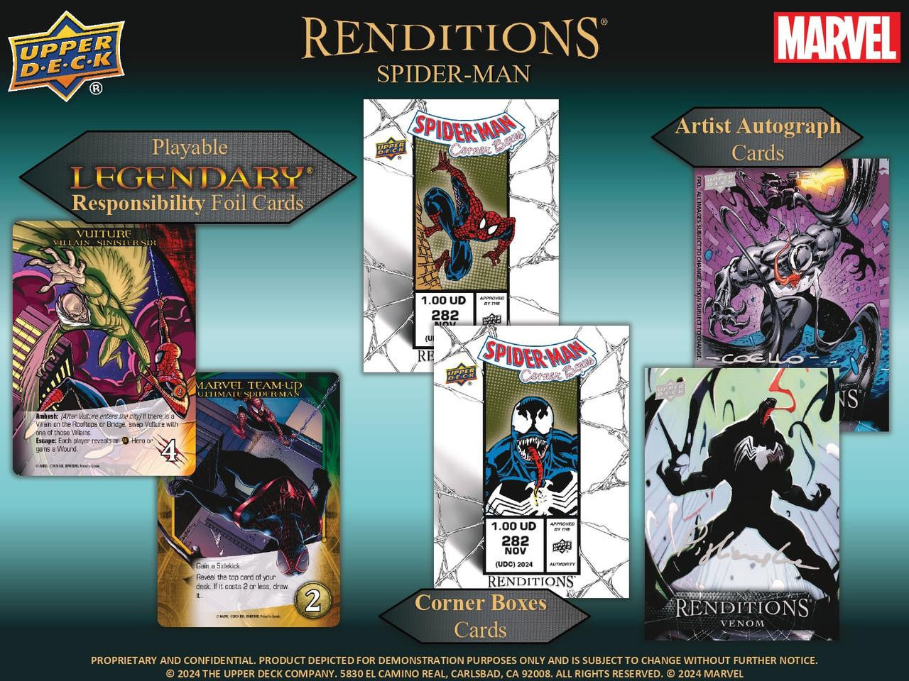 Upper Deck - Marvel Renditions Spider-Man Hobby Box (2024)