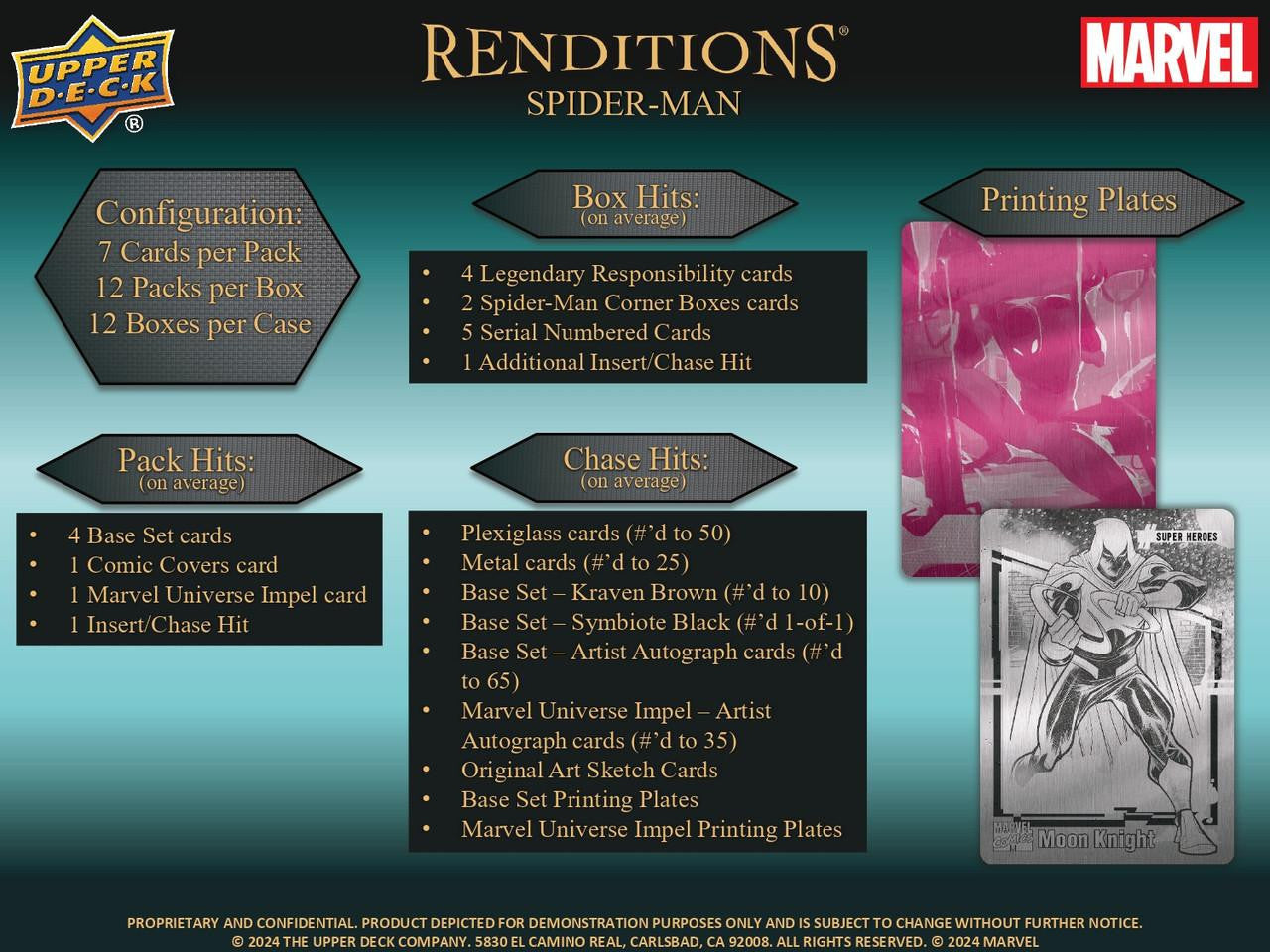 Upper Deck - Marvel Renditions Spider-Man Hobby Box (2024)
