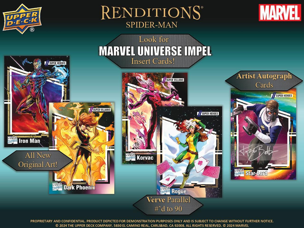 Upper Deck - Marvel Renditions Spider-Man Hobby Box (2024)