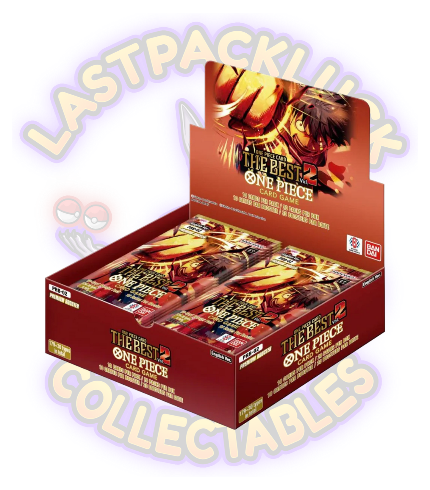 One Piece Card Game - The Best Vol.2 (PRB02) - Premium Booster Box