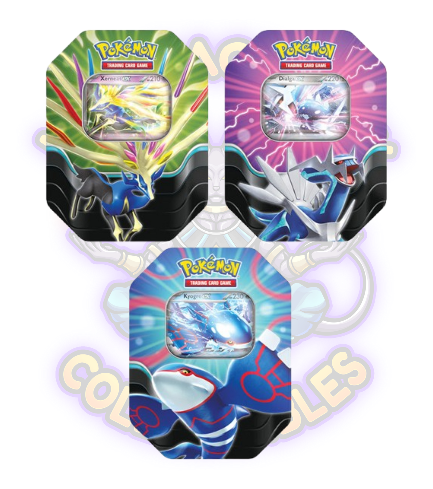 Pokémon - Azure Legends (Spring 2025) Tins - Set of 3